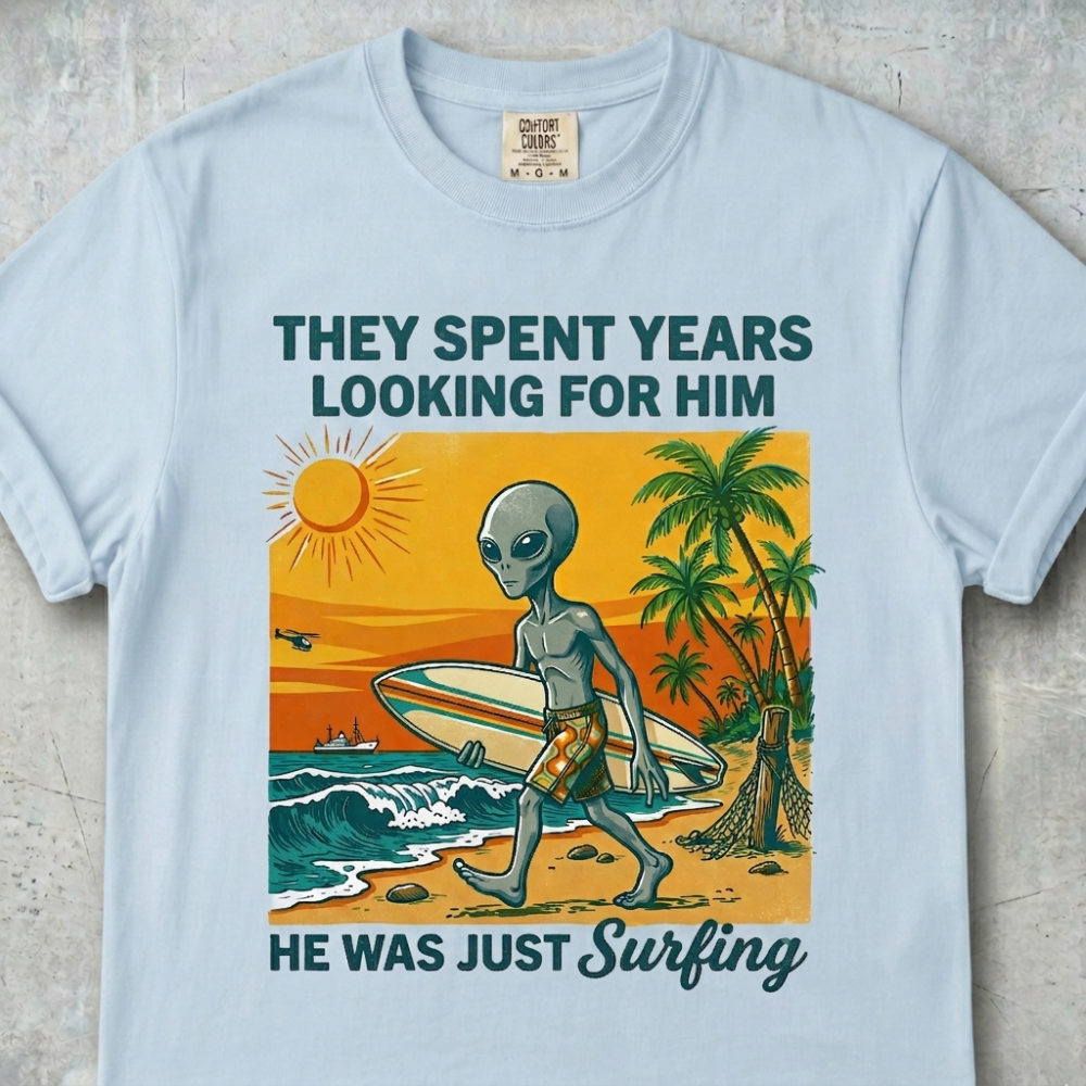 Vintage Alien T-Shirt