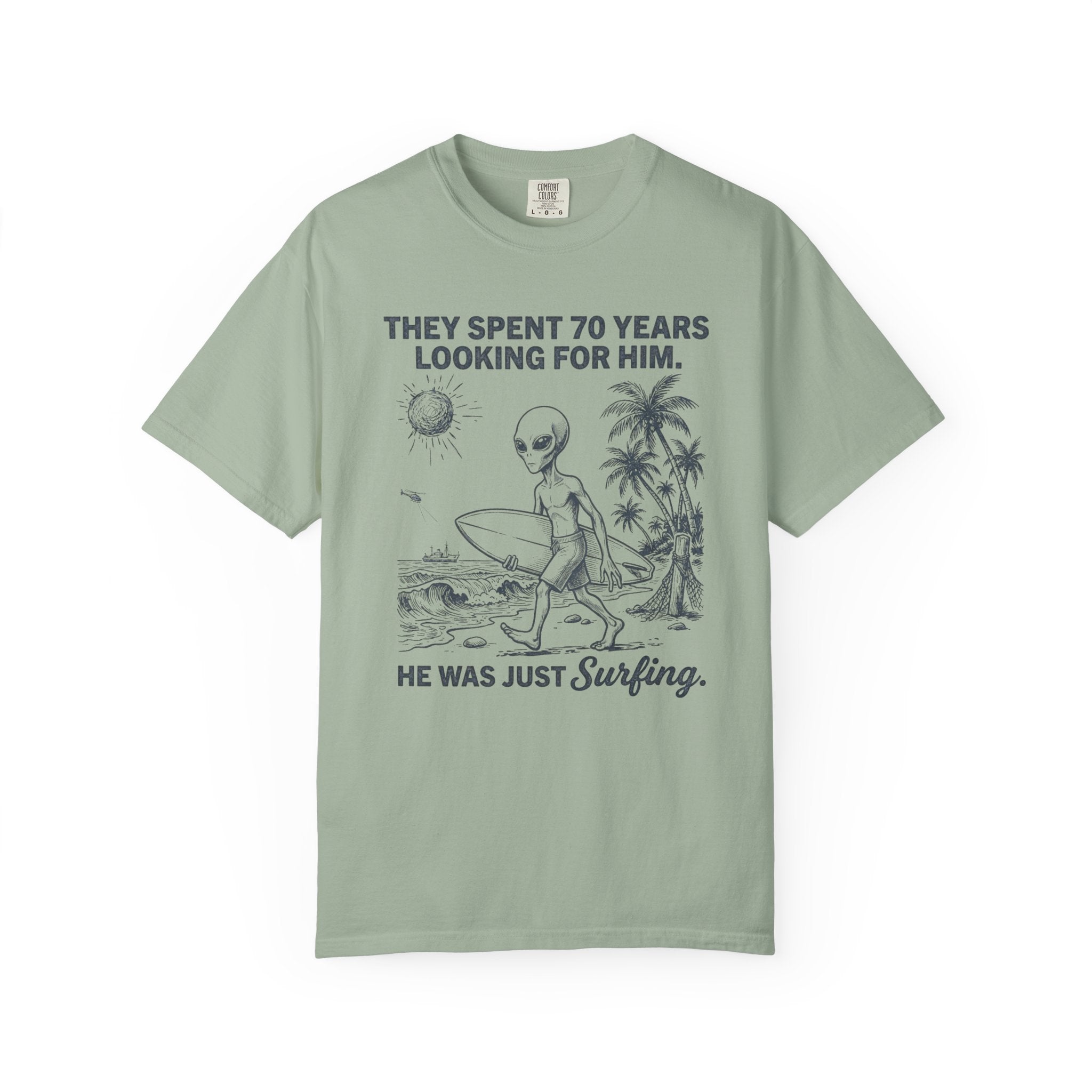 He Was Surfing. T-Shirt