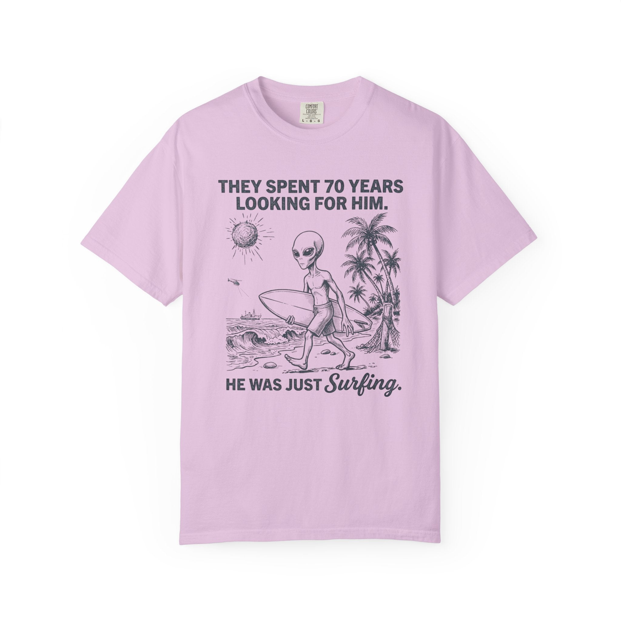 He Was Surfing. T-Shirt
