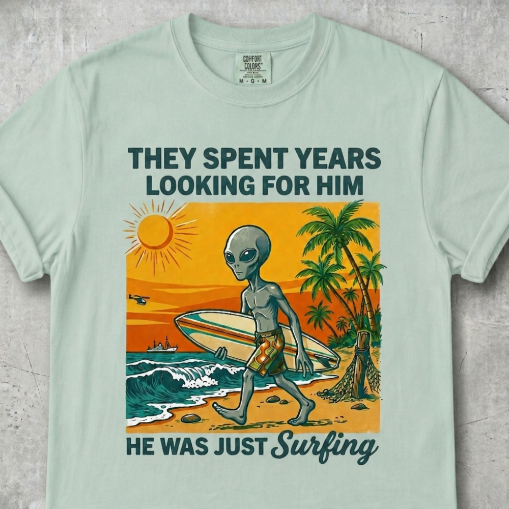 Vintage Alien T-Shirt