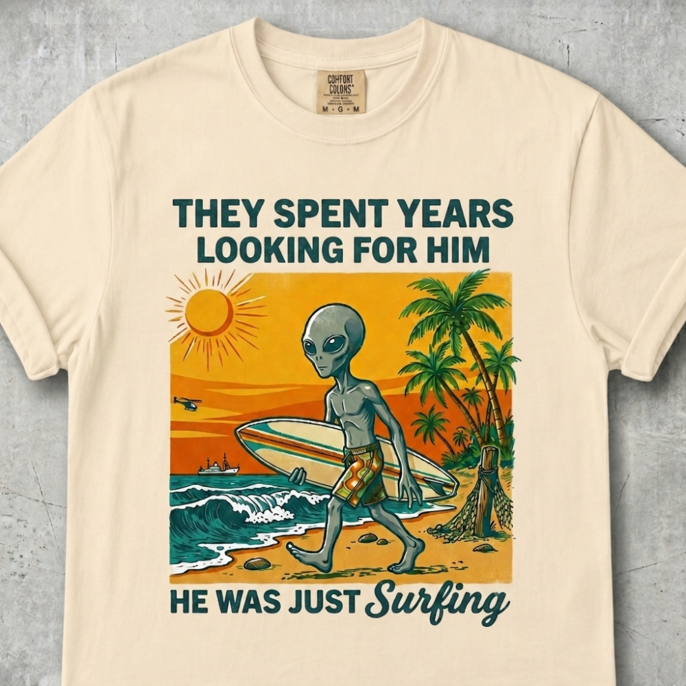 Vintage Alien T-Shirt