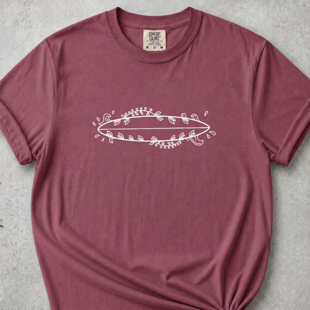Floral Board T-Shirt