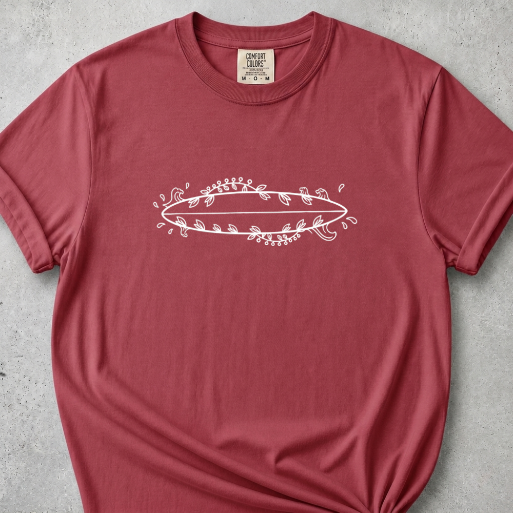 Floral Board T-Shirt