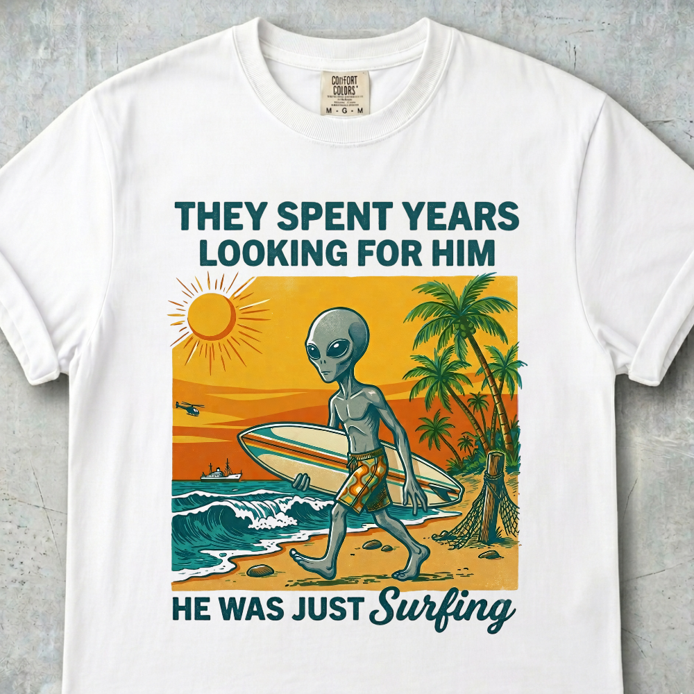 Vintage Alien T-Shirt