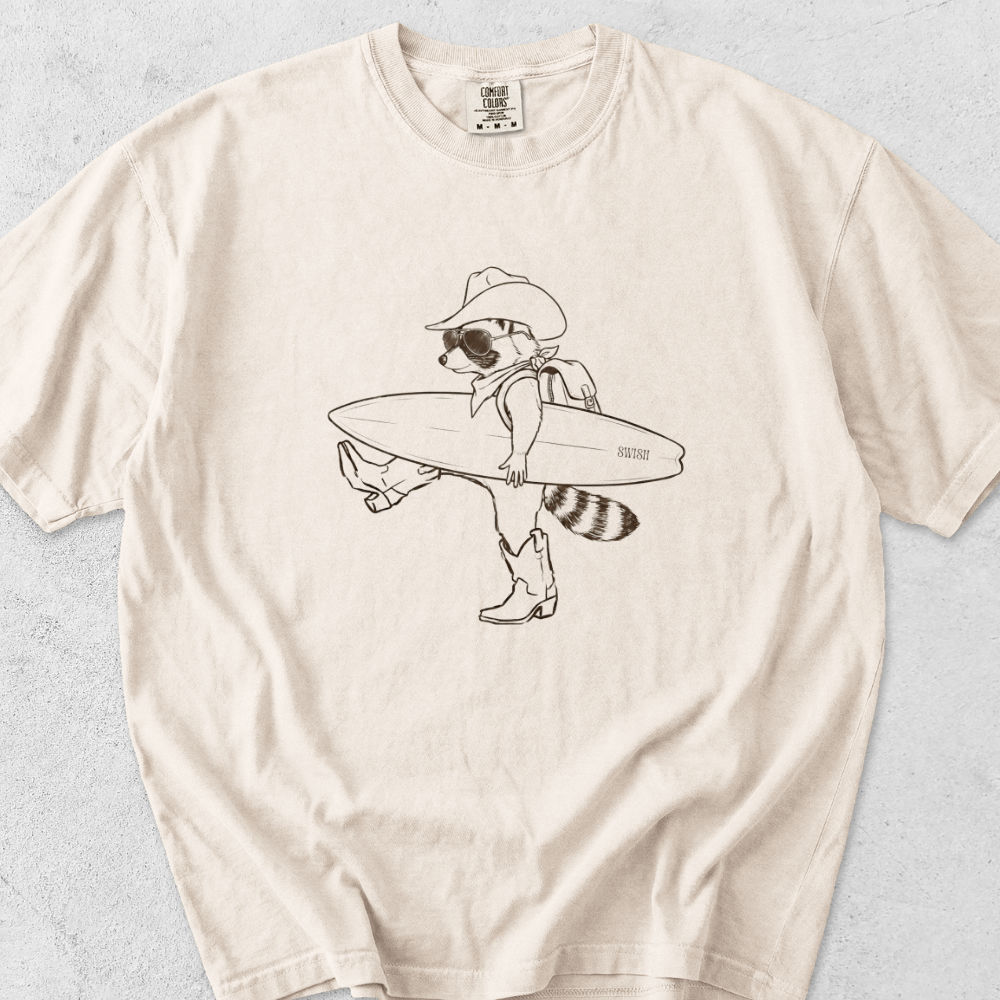 Raccoon Surfer T-Shirt