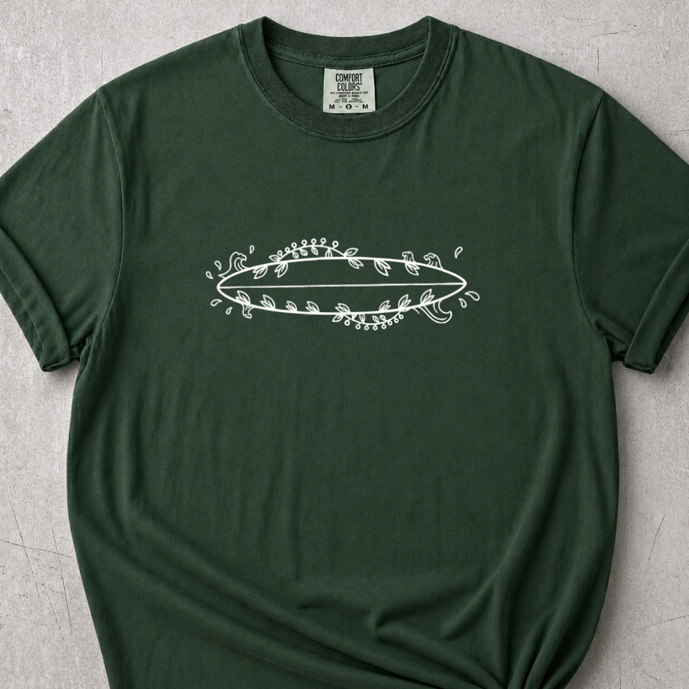 Floral Board T-Shirt