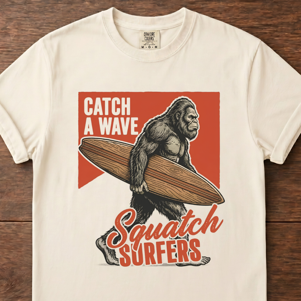 Squatch Surfer T-Shirt