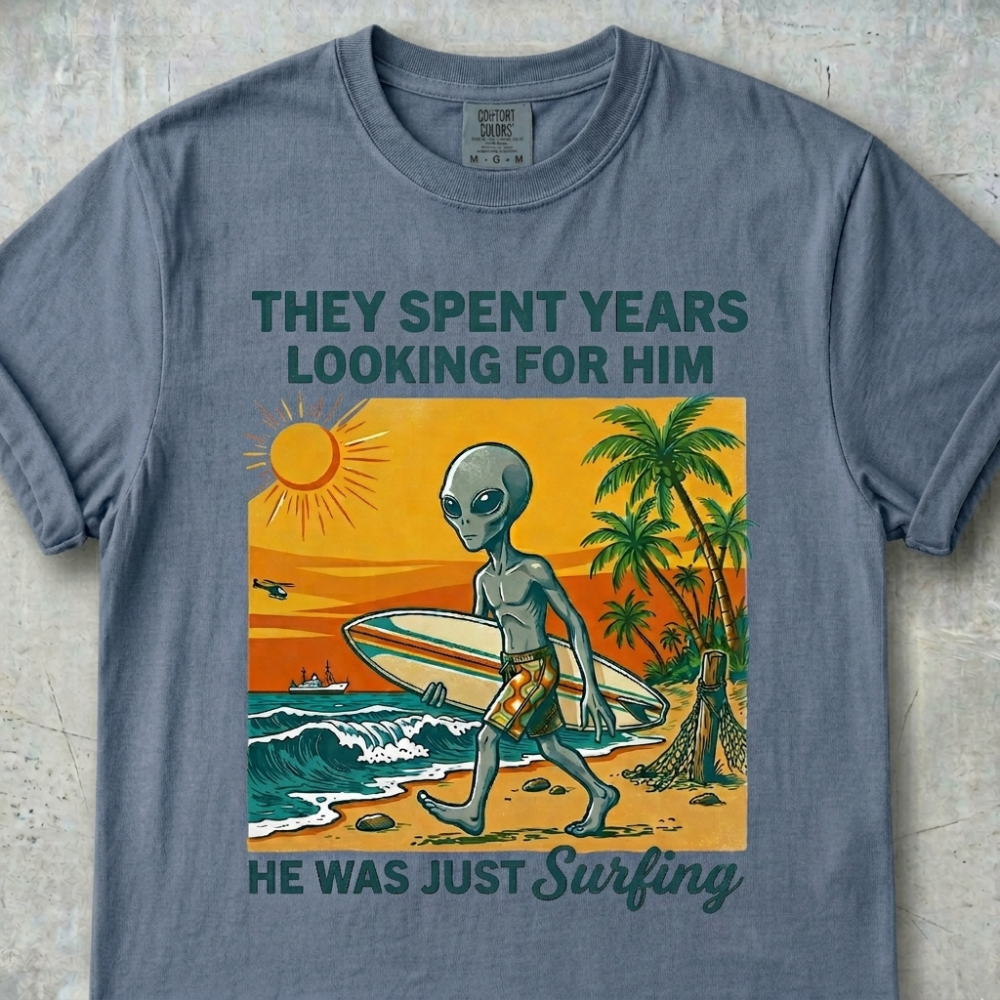 Vintage Alien T-Shirt