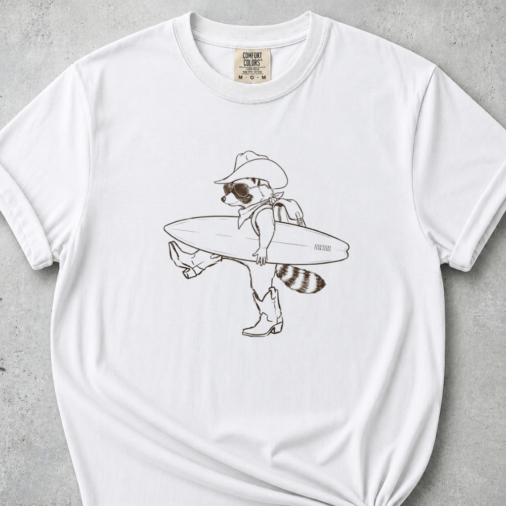 Raccoon Surfer T-Shirt